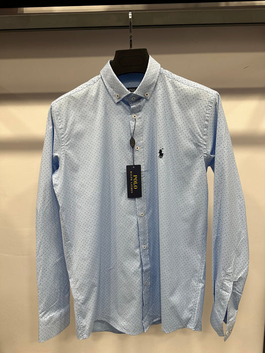 Polo Πουκάμισο Γαλάζιο