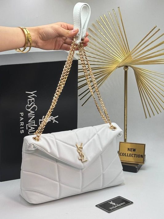 Ysl Loulou Puffer Άσπρη