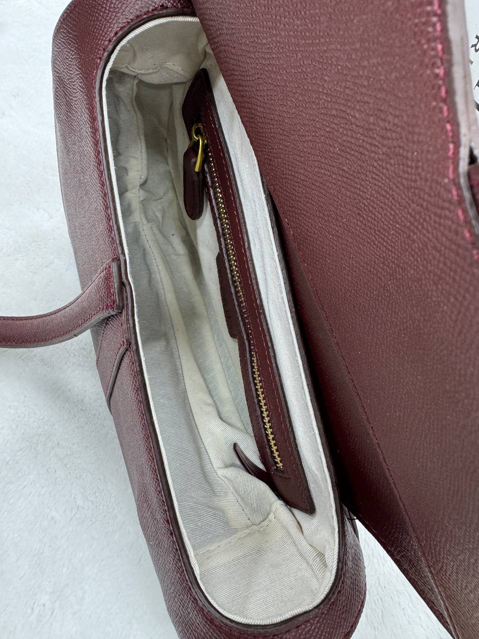 Christian Dior Saddle Bag Bordeaux