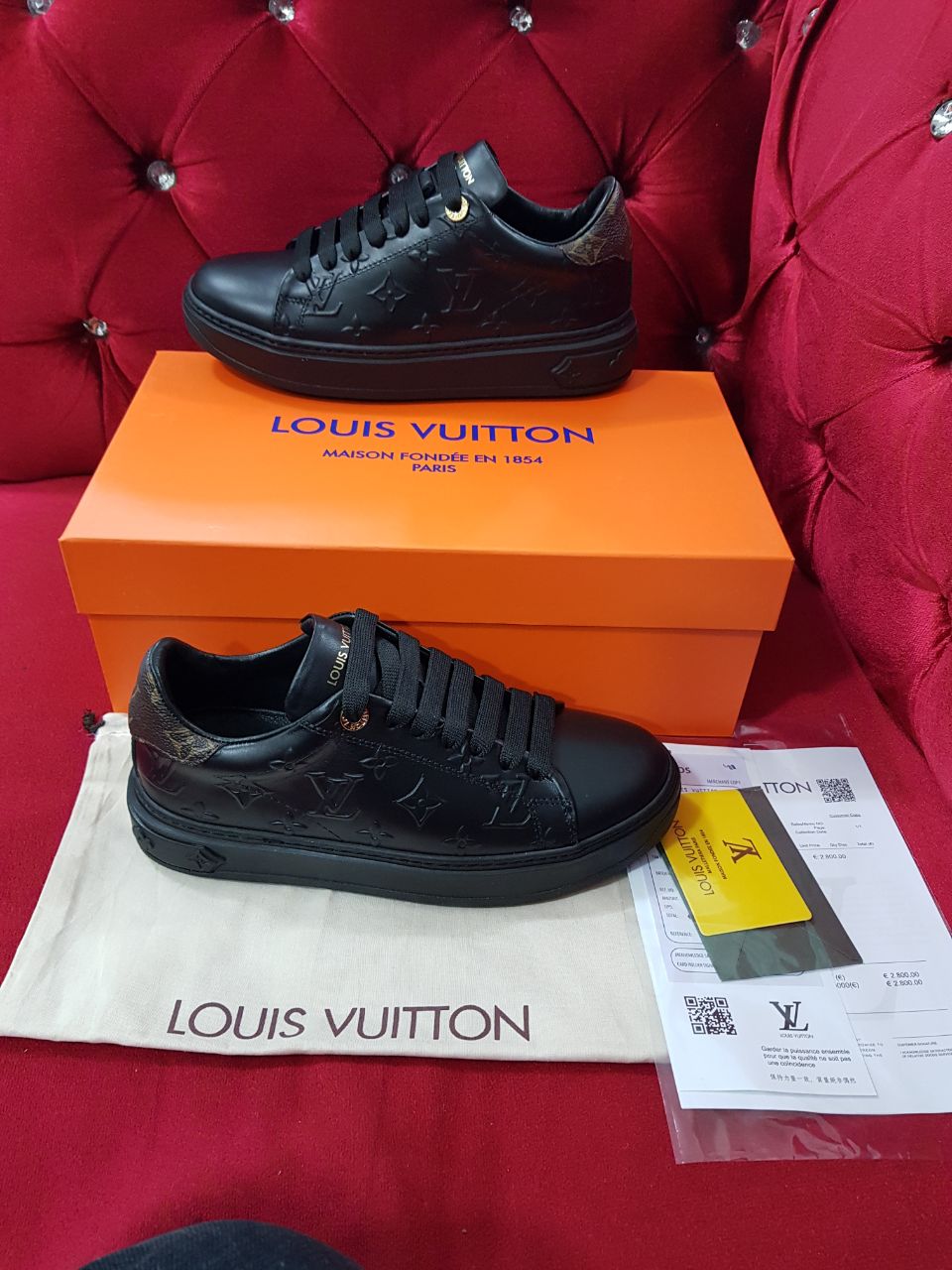 Louis Vuitton Monogram Μαύρο