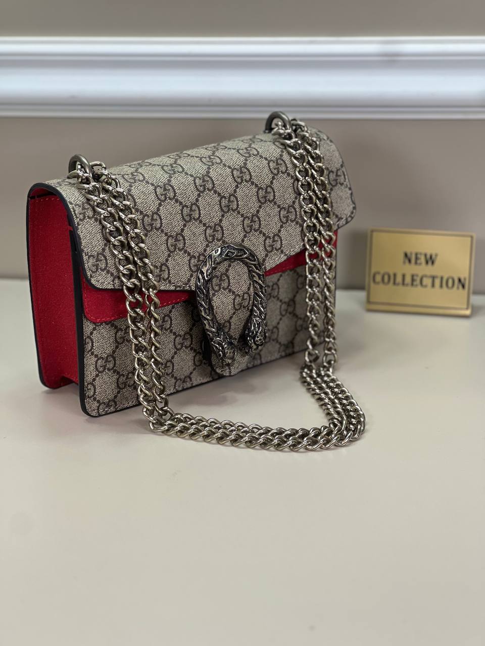 Gucci Dionysus GG Red Shoulder Bag