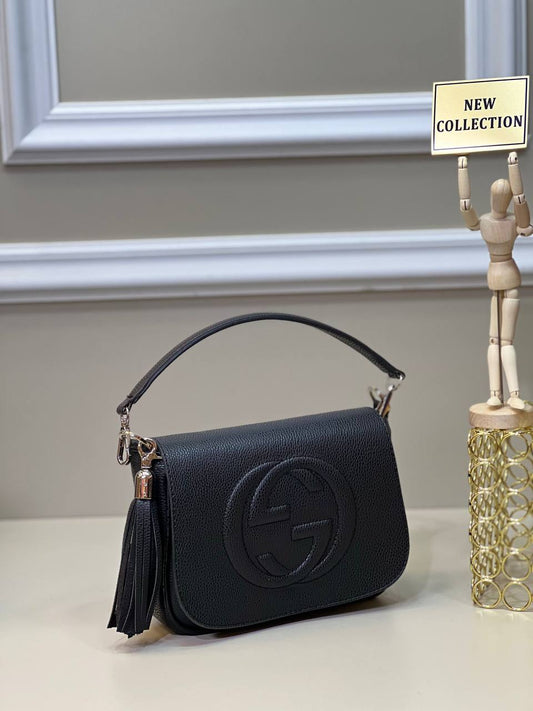Gucci Soho Shoulder Bag Black
