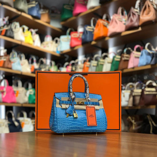 Hermes Birkin Blue