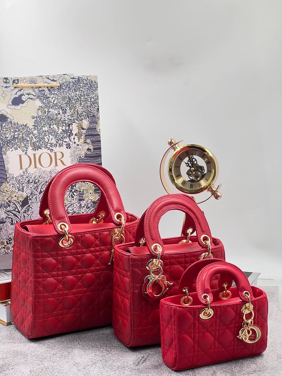 Lady Dior Red