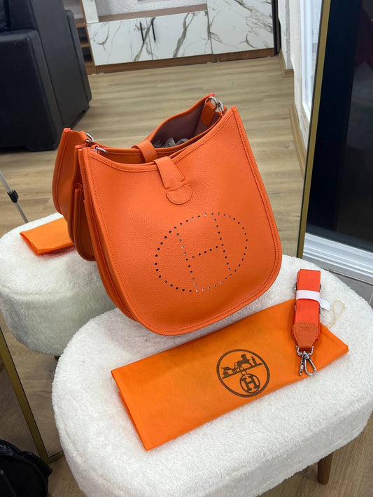 Hermes Evelyn Big Size Πορτοκαλί
