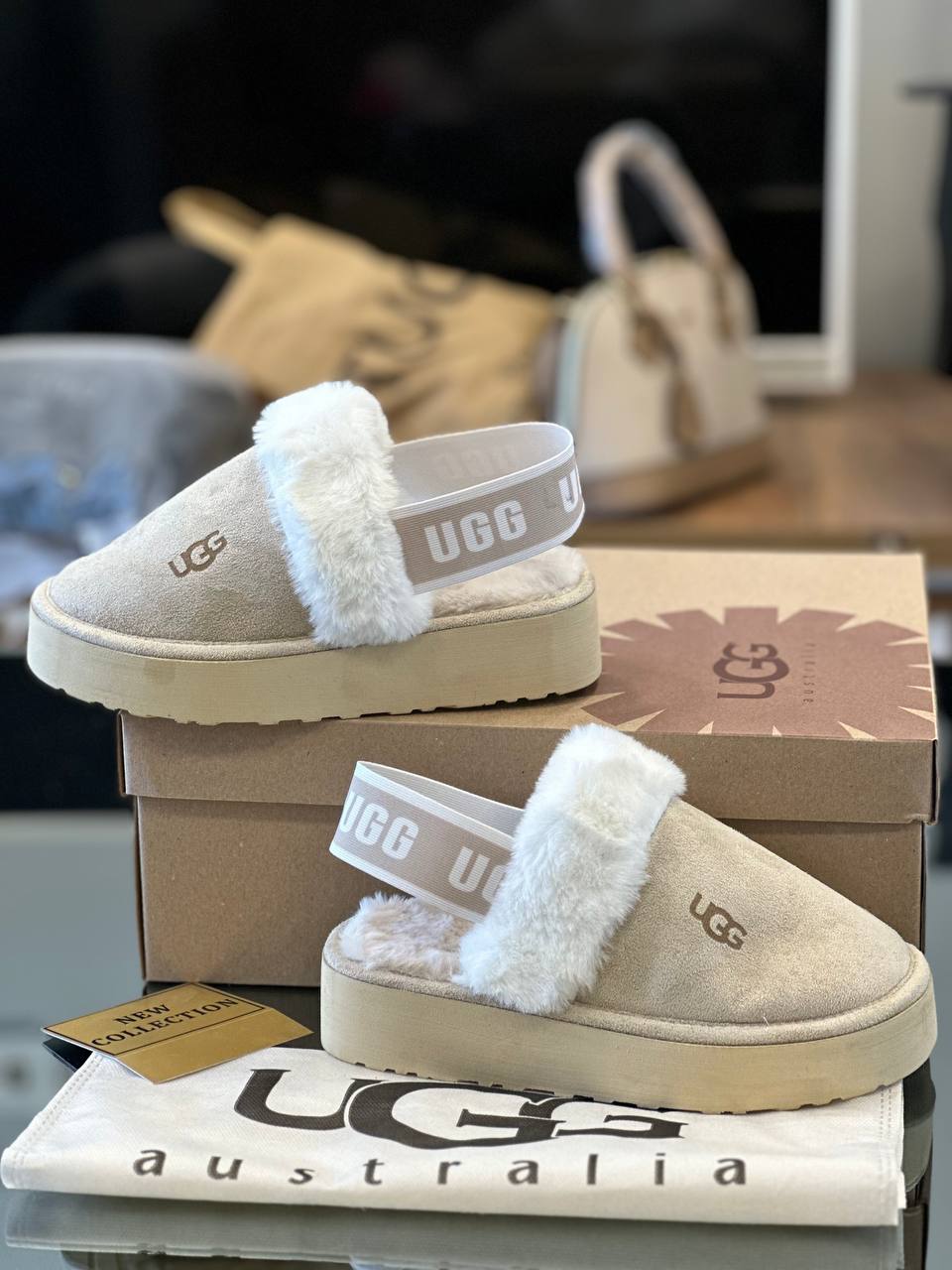 Ugg Funkette Μπεζ