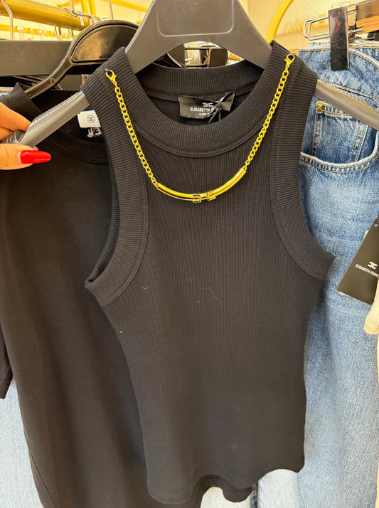 Elisabetta Franchi Blouse Black