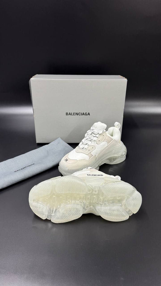 Balenciaga Triple S White
