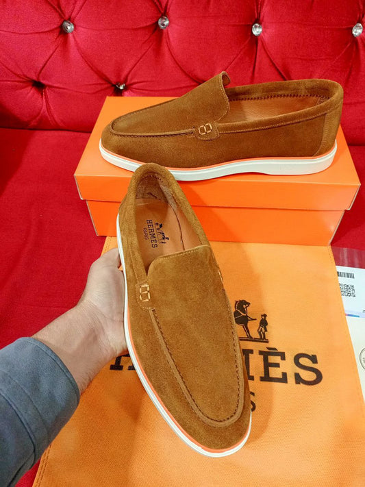 Hermes Loafers Taba