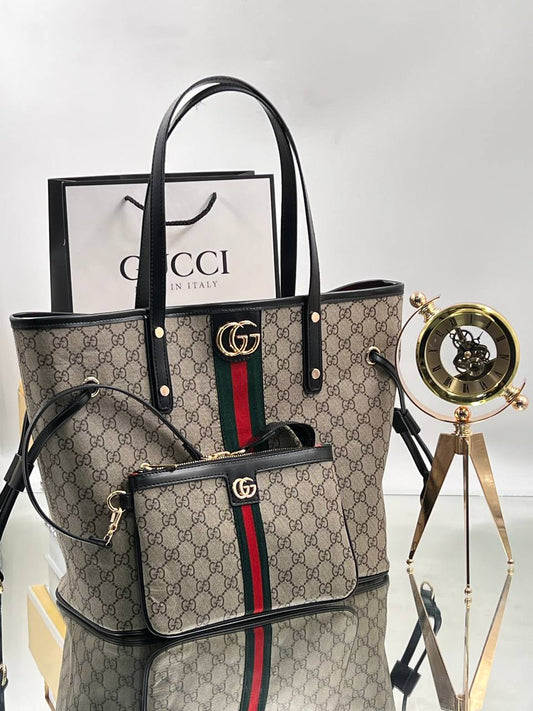 Gucci Ophidia Shopper Bag Black