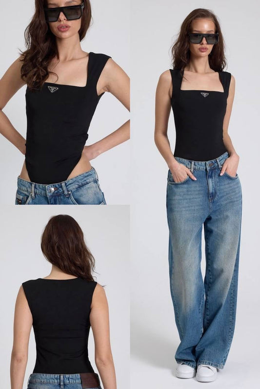Prada Bodysuit Black