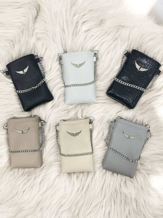 Zadig Voltaire Pochette Telephone Μπεζ