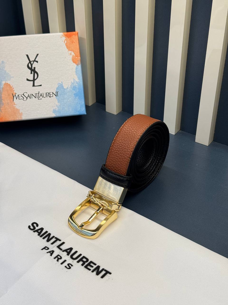 YSL Ζωνη 4 cm