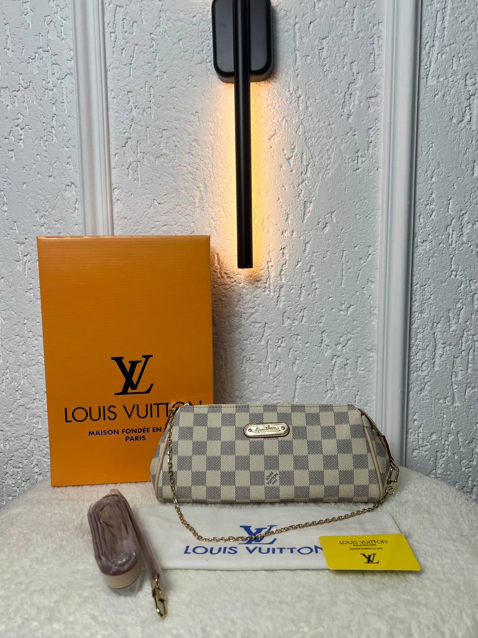 Louis Vuitton Favorite Damier Λευκό