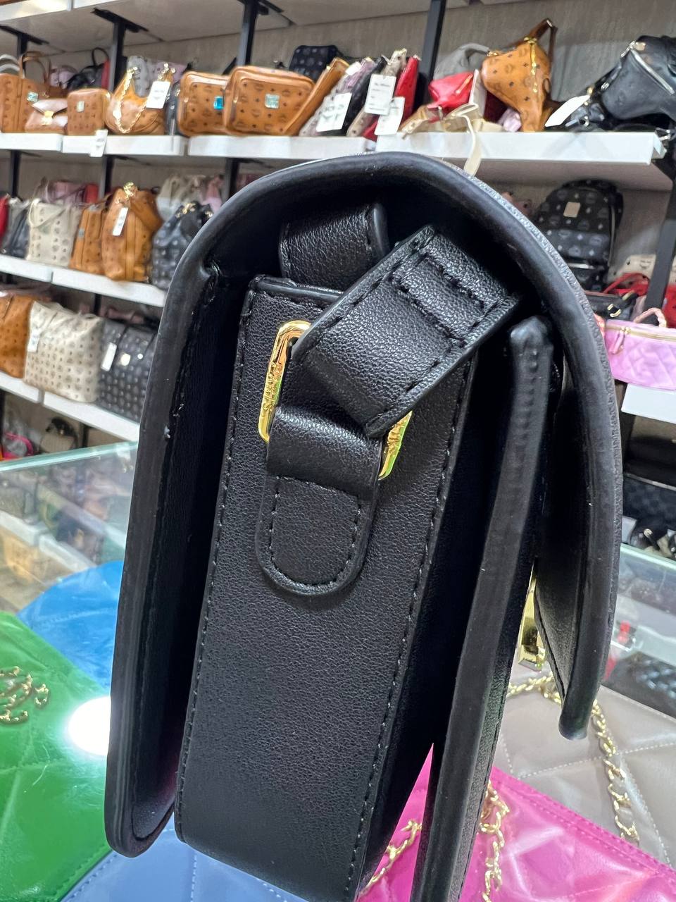 CELINE Triomphe Canvas Crossbody Bag