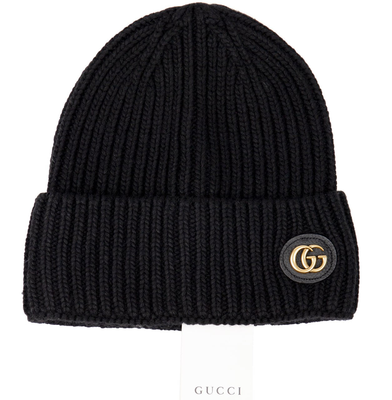 Gucci GG Wool Beanie Black