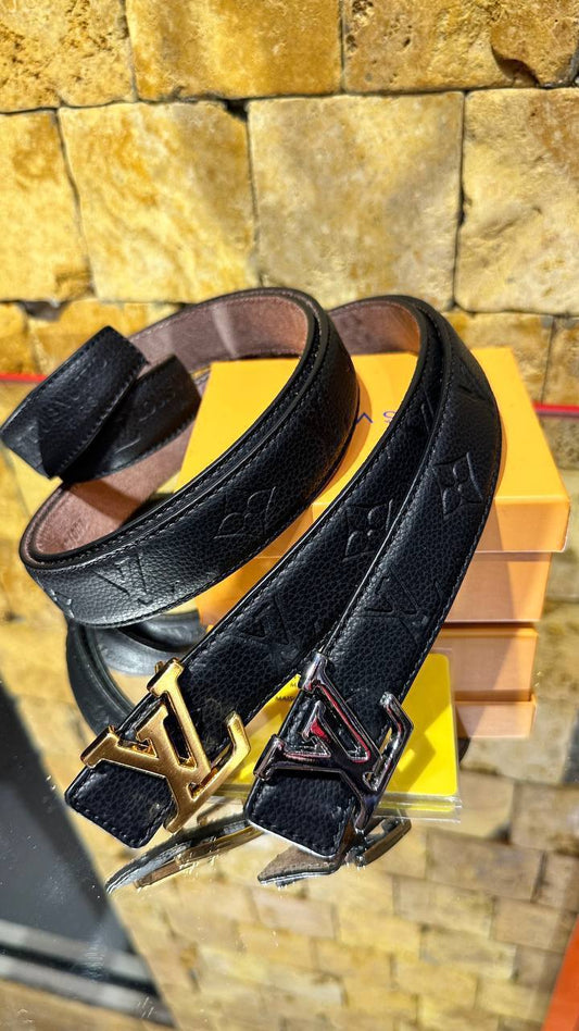 Louis Vuitton Ζωνη Μαύρη Μονόγραμμα