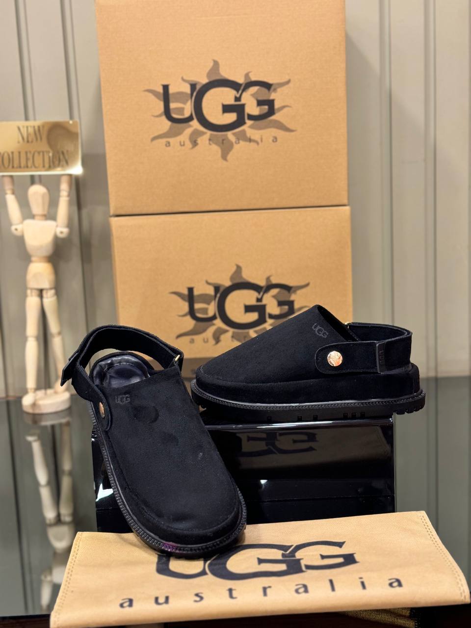 Ugg Goldenstar Μαύρο