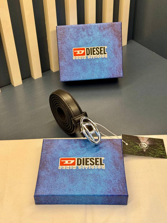 Diesel Classic Leather Belt