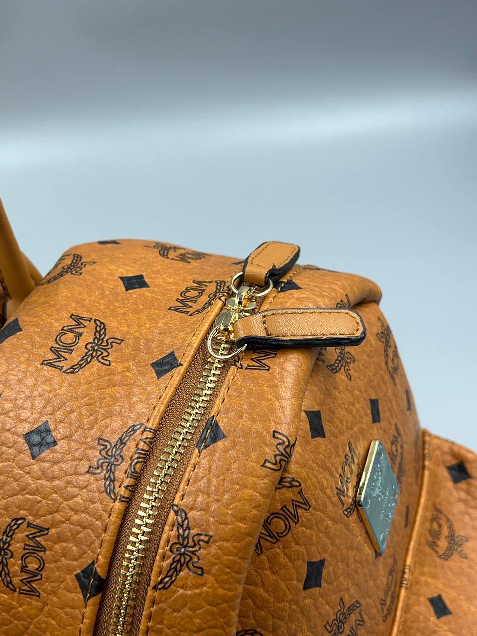 MCM Stark Backpack Cognac Visetos