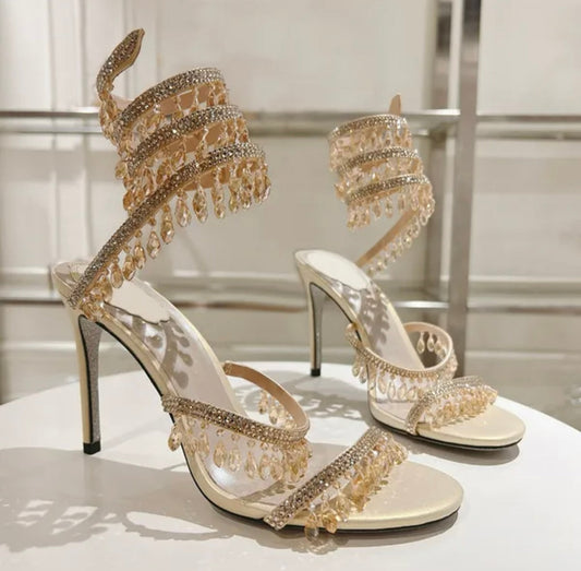 Rene Caovilla Chandelier Sandals