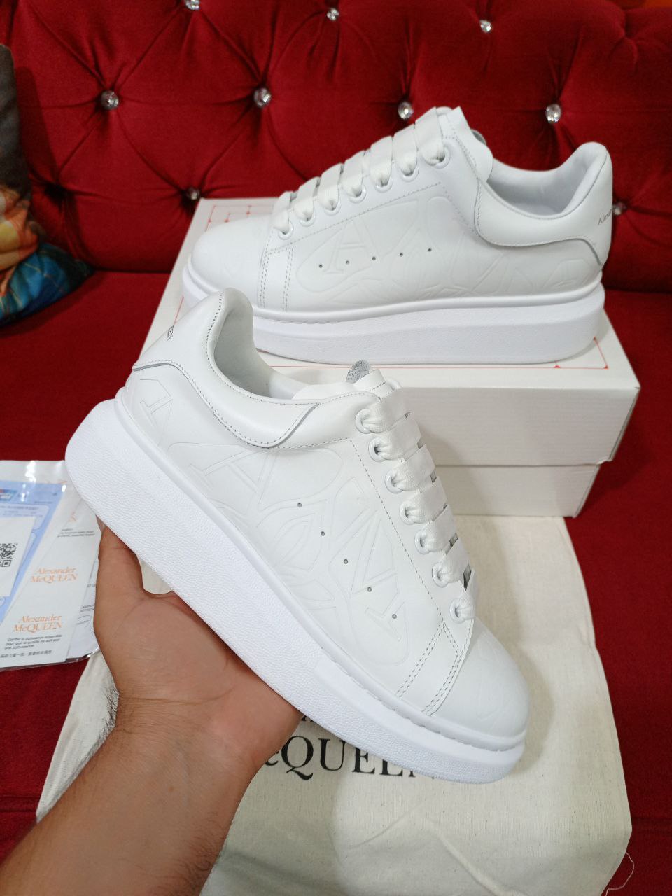 Alexander McQueen White New