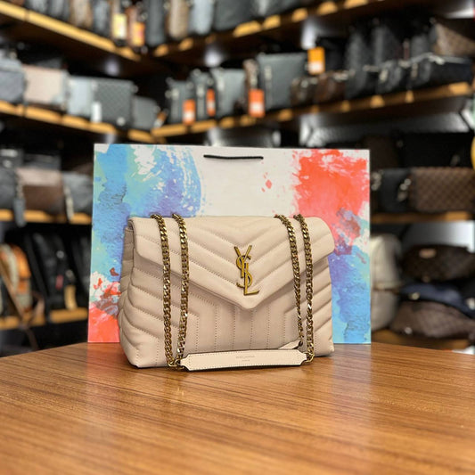 YSL Loulou Μπεζ