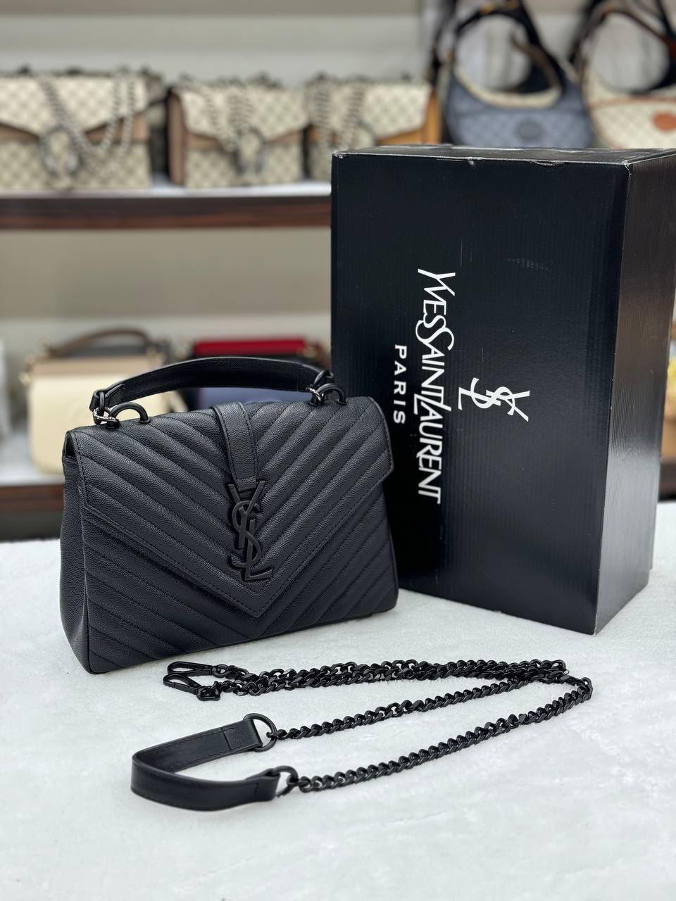 Ysl College  Black