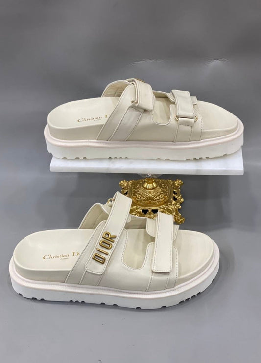 Dior Velcro Strap Slides