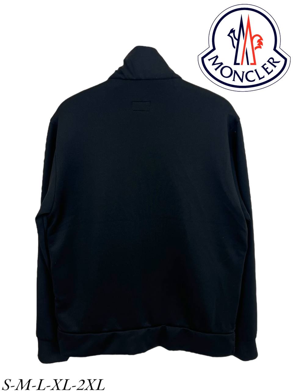 Moncler Knit Sleeve Down Jacket Black