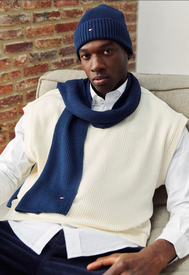 Σετ Κασκόλ και Σκουφάκι Tommy Hilfiger