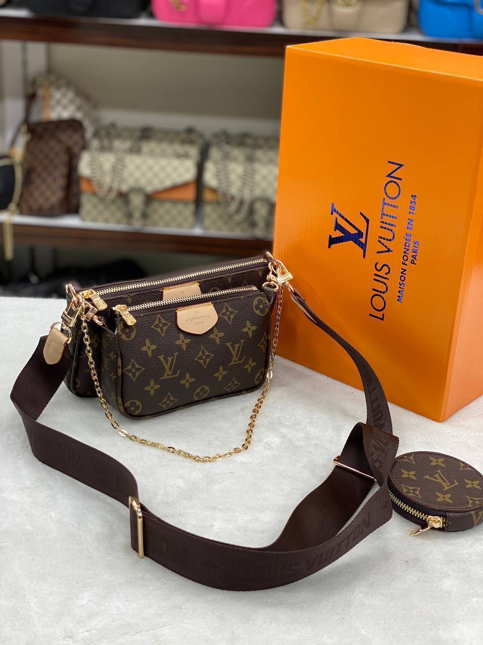 Louis Vuitton Multi Καφέ
