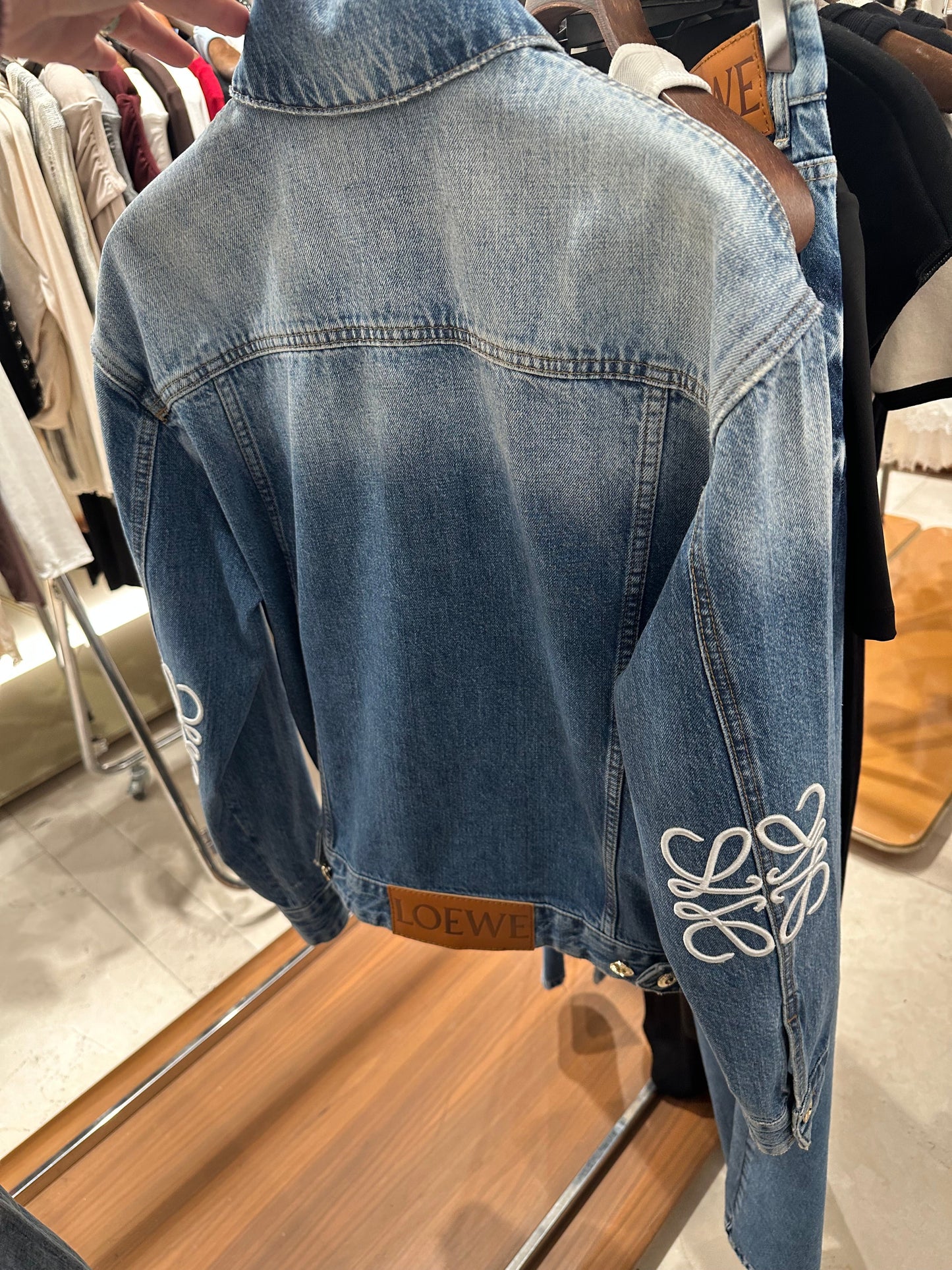 Loewe Anagram Denim Jacket