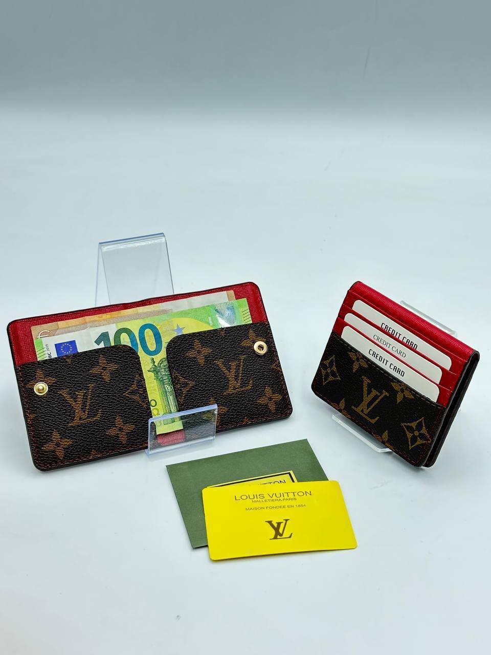 Louis Vuitton Cardholder Monogram Κόκκινο