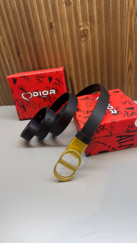 Christian Dior Belt Black