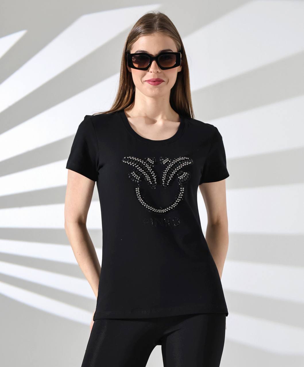 Pinko Μπλουζάκι Μαύρο