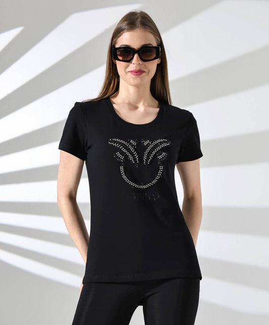 Pinko Μπλουζάκι Μαύρο