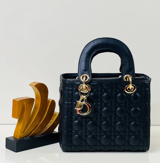 Christian Dior Lady Dior Bag Black