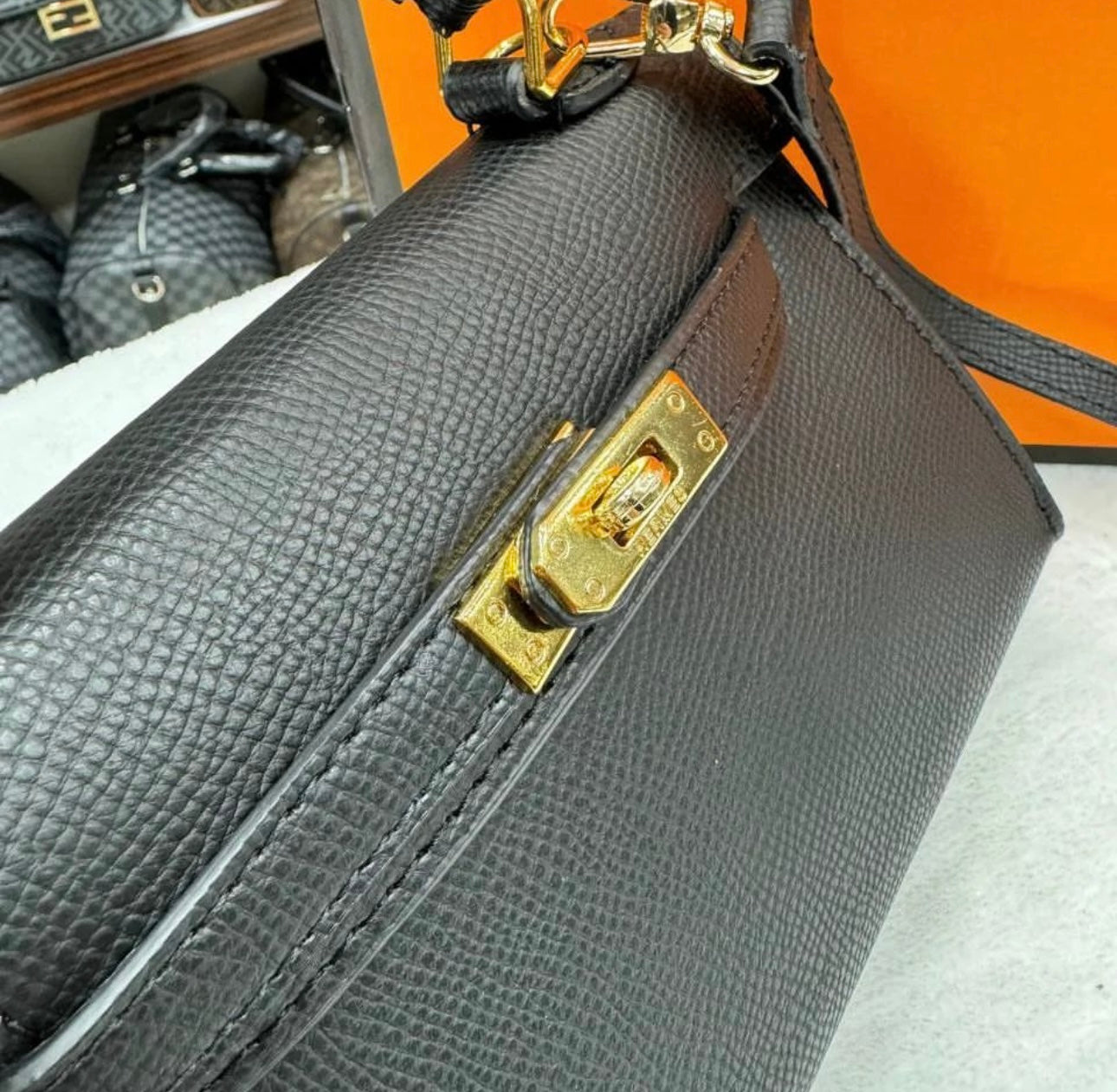 Hermes Kelly Black