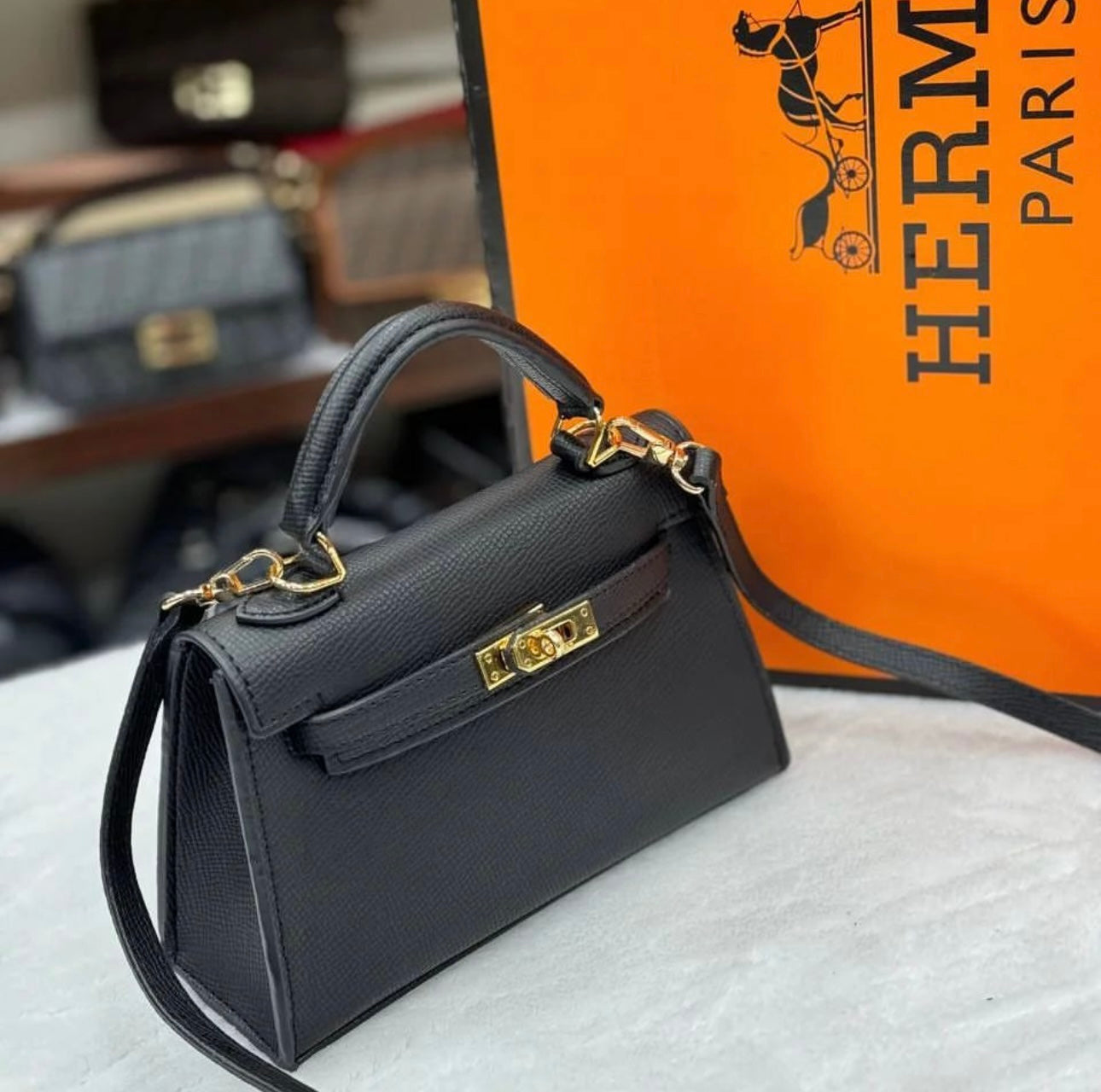 Hermes Kelly Black
