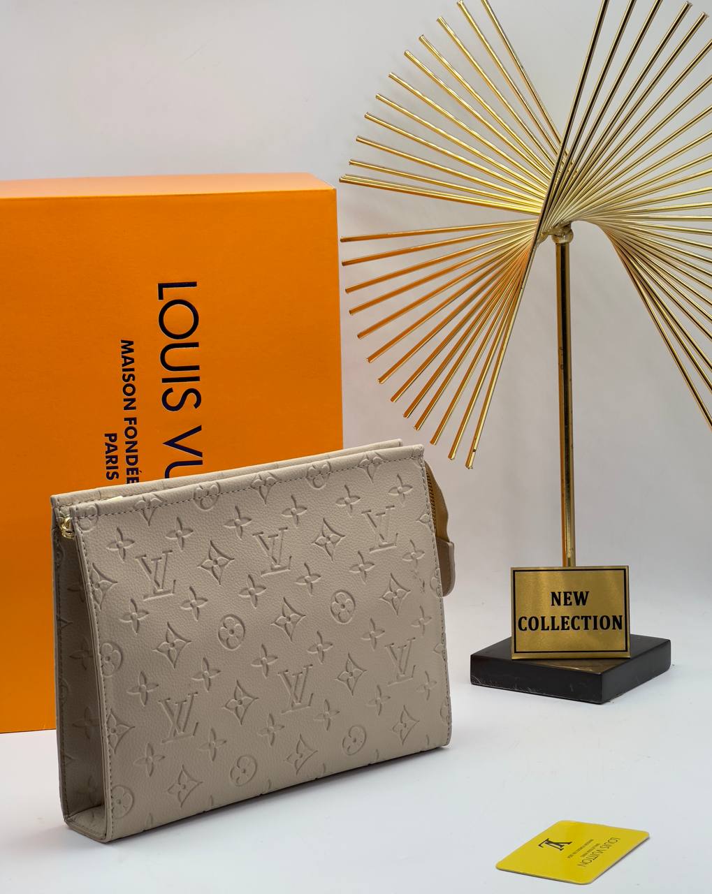 Louis Vuitton Poschette Μπεζ (Σετ 2 τεμαχίων )