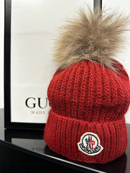 Moncler Σκουφάκι Κόκκινο