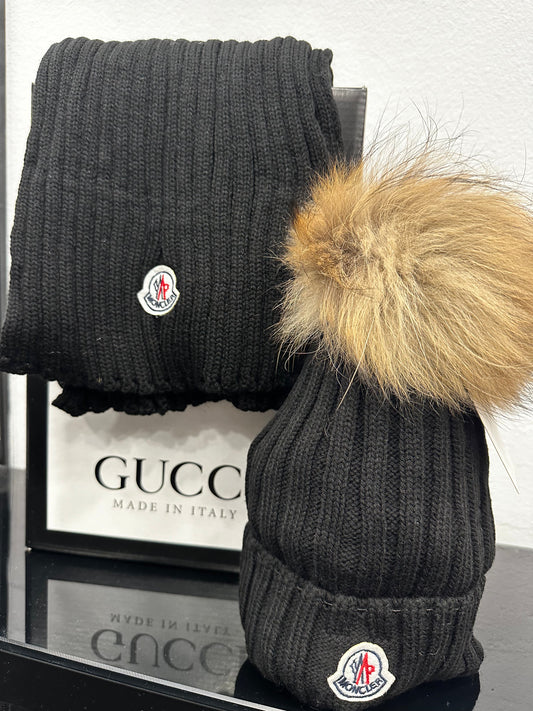 Σετ Κασκόλ και Σκουφάκι Moncler