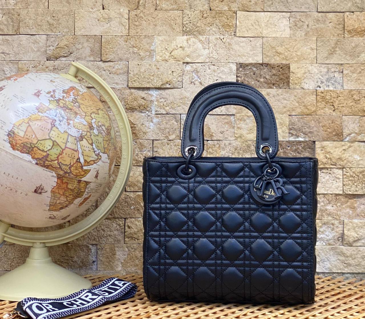 Lady Dior Black Big Size