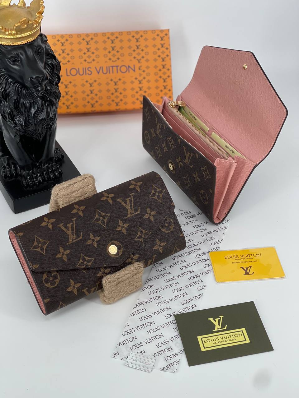Louis Vuitton Πορτοφόλι Ροζ