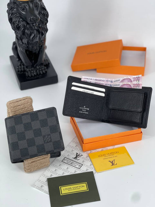 Louis Vuitton Slender Wallet Damier Graphite
