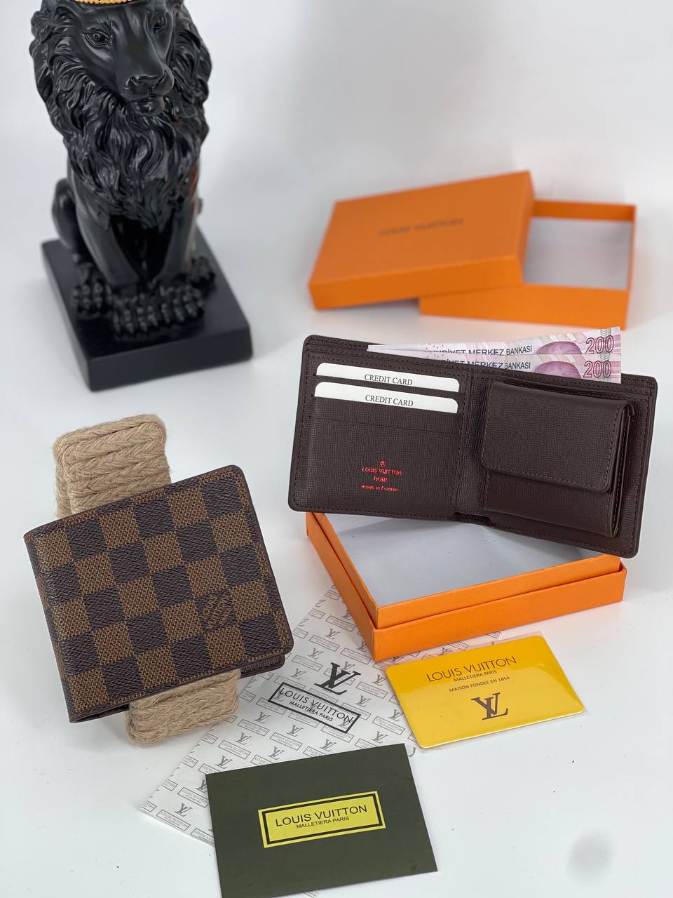 Louis Vuitton Slender Wallet Damier Ebene