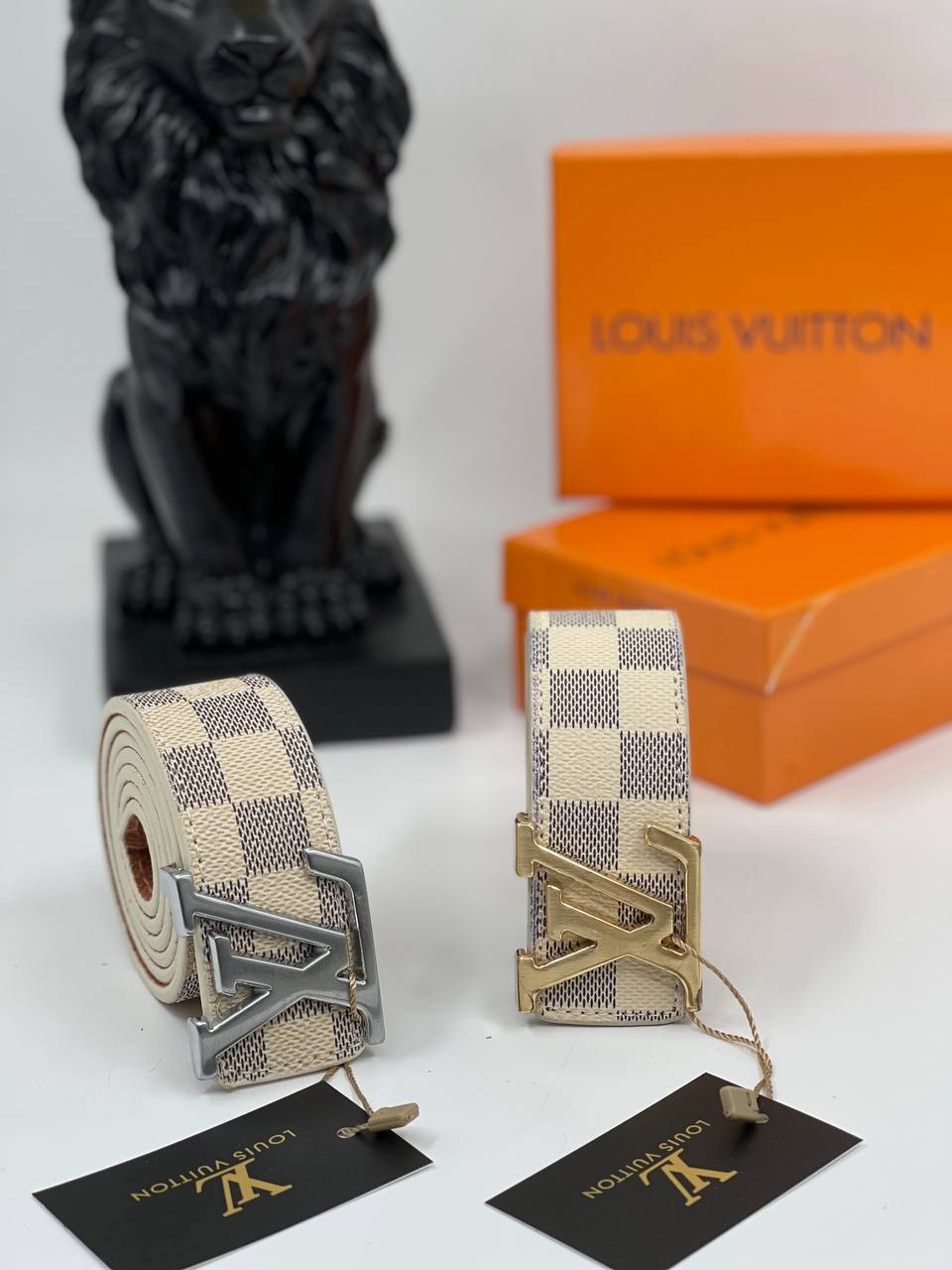 Louis Vuitton White Belt