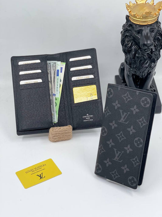 Louis Vuitton Brazza Wallet Monogram Eclipse