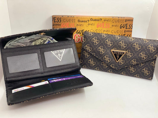 Guess Πορτοφόλι Μαύρο